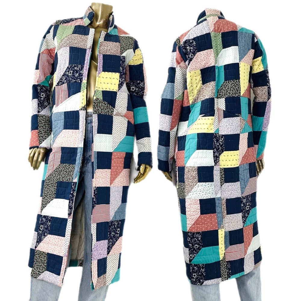 Custom Tailor-Made Patchwork Quilt Jacket